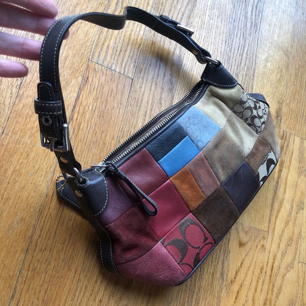 Vintage COACH Patchwork purse